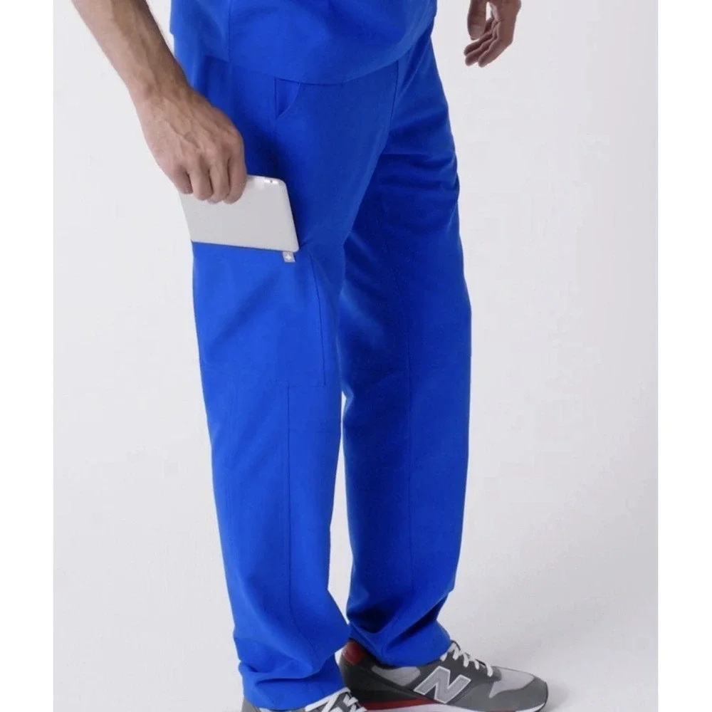 FIGS Axim Scrub Pants Men's XXL Short Royal Blue Technical Collection T2001S